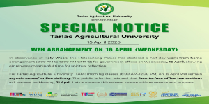 𝐔𝐍𝐈𝐕𝐄𝐑𝐒𝐈𝐓𝐘 𝐁𝐔𝐋𝐋𝐄𝐓𝐈𝐍 | 𝐓𝐚𝐫𝐥𝐚𝐜 𝐀𝐠𝐫𝐢𝐜𝐮𝐥𝐭𝐮𝐫𝐚𝐥 𝐔𝐧𝐢𝐯𝐞𝐫𝐬𝐢𝐭𝐲 (𝐓𝐀𝐔)