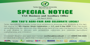 𝐔𝐍𝐈𝐕𝐄𝐑𝐒𝐈𝐓𝐘 𝐁𝐔𝐋𝐋𝐄𝐓𝐈𝐍 | 𝐓𝐀𝐔 𝐁𝐮𝐬𝐢𝐧𝐞𝐬𝐬 𝐚𝐧𝐝 𝐀𝐮𝐱𝐢𝐥𝐢𝐚𝐫𝐲 𝐎𝐟𝐟𝐢𝐜𝐞