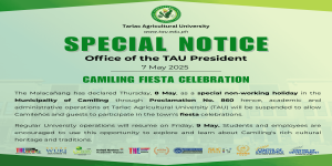 𝐔𝐍𝐈𝐕𝐄𝐑𝐒𝐈𝐓𝐘 𝐁𝐔𝐋𝐋𝐄𝐓𝐈𝐍 | 𝐎𝐟𝐟𝐢𝐜𝐞 𝐨𝐟 𝐭𝐡𝐞 𝐓𝐀𝐔 𝐏𝐫𝐞𝐬𝐢𝐝𝐞𝐧𝐭