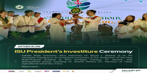 𝐂𝐀𝐏𝐓𝐔𝐑𝐄𝐃 𝐈𝐍 𝐋𝐄𝐍𝐒 | 𝐈𝐒𝐔 𝐏𝐫𝐞𝐬𝐢𝐝𝐞𝐧𝐭'𝐬 𝐈𝐧𝐯𝐞𝐬𝐭𝐢𝐭𝐮𝐫𝐞 𝐂𝐞𝐫𝐞𝐦𝐨𝐧𝐲