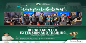 𝐏𝐀𝐌𝐌𝐀𝐃𝐀𝐘𝐀𝐖 | 𝐓𝐀𝐔 𝐇𝐨𝐧𝐨𝐫𝐞𝐝 𝐰𝐢𝐭𝐡 𝐑𝐞𝐠𝐢𝐨𝐧𝐚𝐥 𝐒𝐩𝐞𝐜𝐢𝐚𝐥 𝐀𝐰𝐚𝐫𝐝 𝐟𝐨𝐫 𝐈𝐭𝐬 𝐆𝐫𝐨𝐮𝐧𝐝𝐛𝐫𝐞𝐚𝐤𝐢𝐧𝐠 𝐖𝐨𝐫𝐤 𝐁𝐞𝐡𝐢𝐧𝐝 𝐁𝐚𝐫𝐬