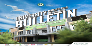 𝐔𝐍𝐈𝐕𝐄𝐑𝐒𝐈𝐓𝐘 𝐁𝐔𝐋𝐋𝐄𝐓𝐈𝐍 [𝐔𝐁-𝟎𝟕𝟎-𝟐𝟎𝟐𝟔] | 𝐀𝐝𝐯𝐢𝐬𝐨𝐫𝐲 𝐨𝐧 𝐭𝐡𝐞 𝐑𝐞𝐬𝐜𝐡𝐞𝐝𝐮𝐥𝐢𝐧𝐠 𝐨𝐟 𝐭𝐡𝐞 𝐓𝐀𝐔-𝐂𝐀𝐓